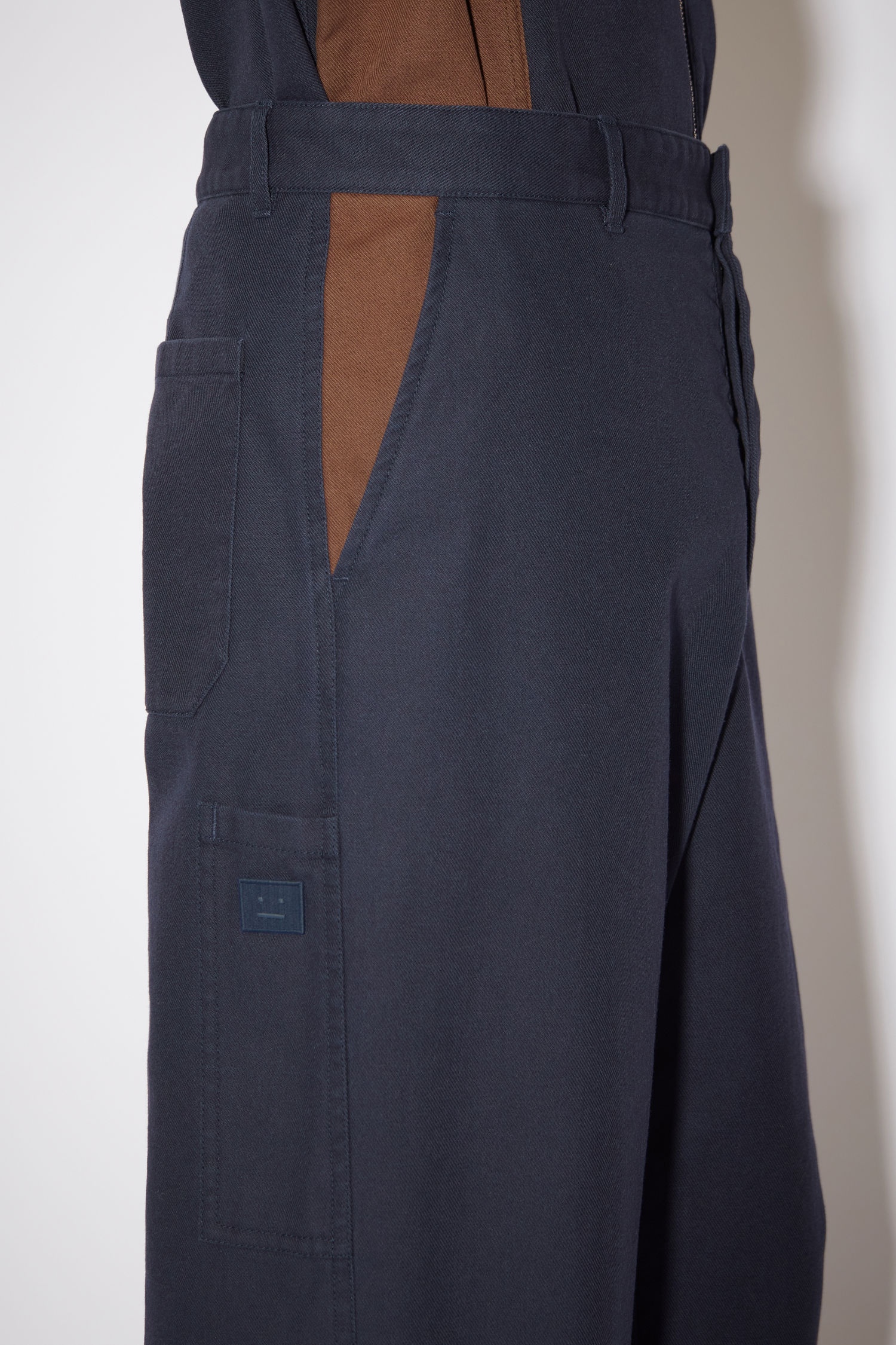 Workwear trousers - Navy/Dark brown - 5