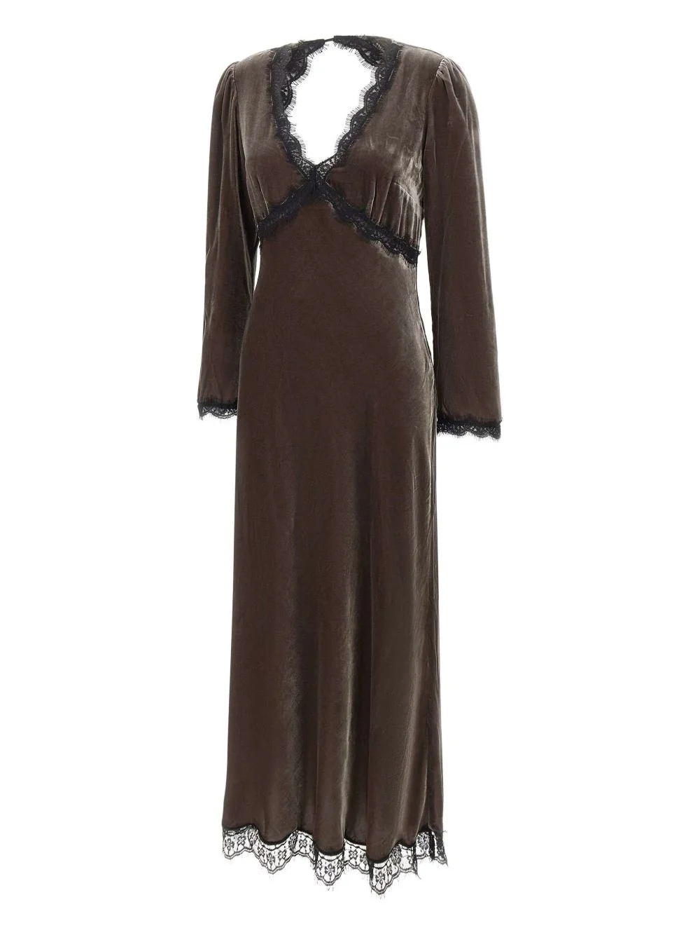 Alesha lace-trim dress - 1