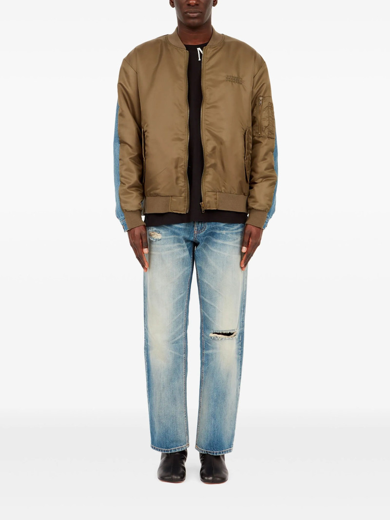MM6 Maison Margiela Numbers-motif Bomber Jacket outlook
