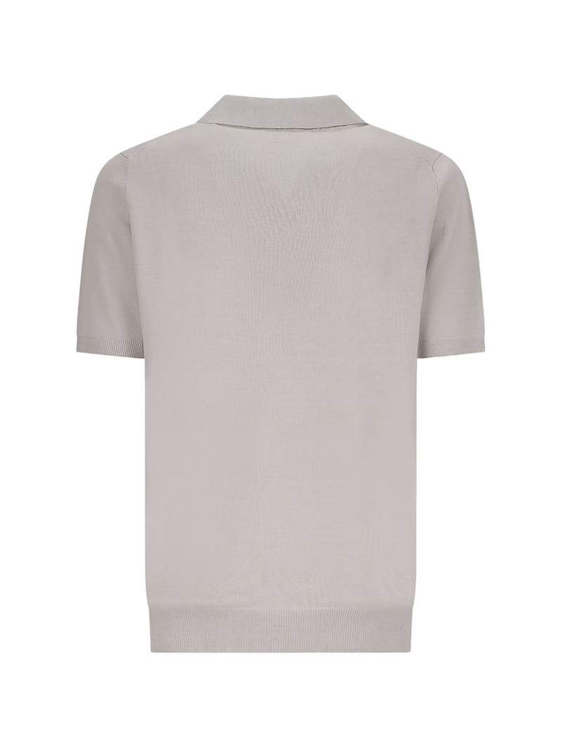 LARDINI polo-neck T-shirt outlook