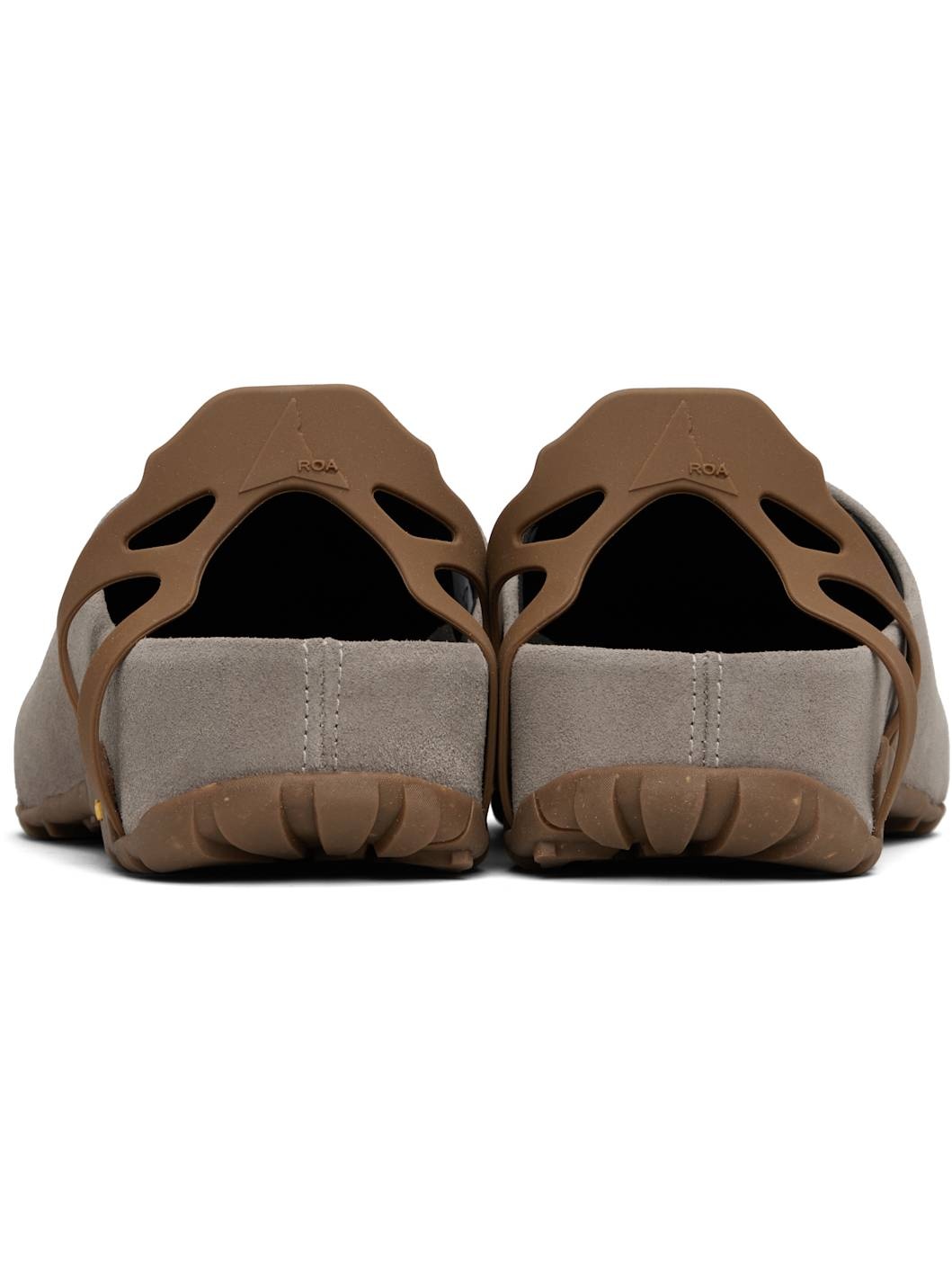 Gray Fedaia Mules - 2