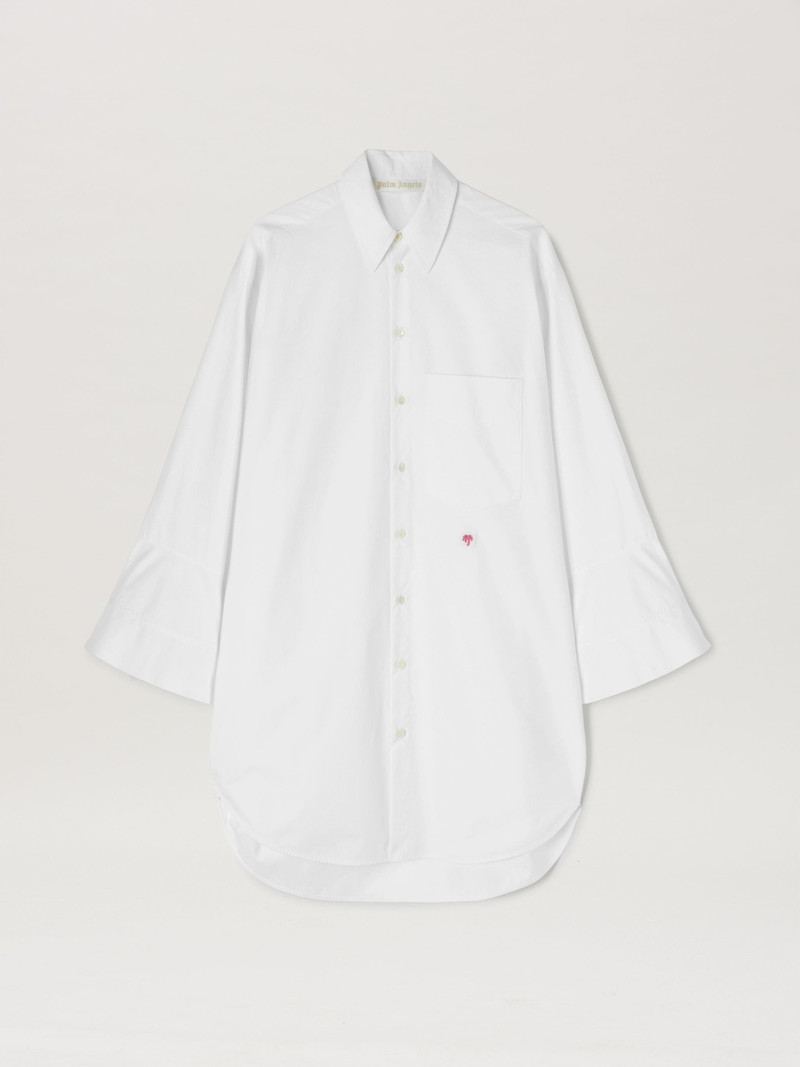 Wide Cuff Shirt Dress 1
