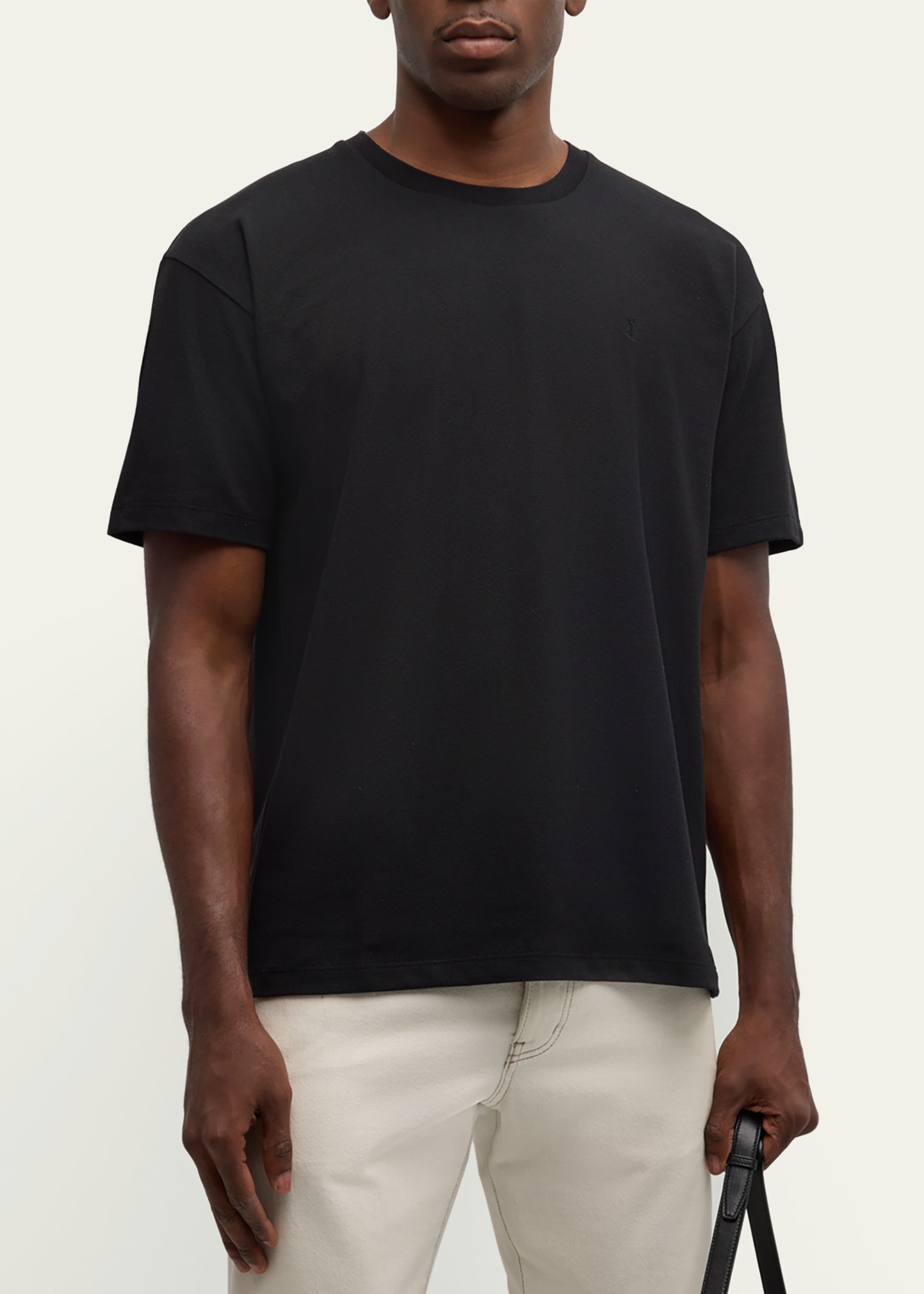 Men's YSL Pique T-Shirt - 4