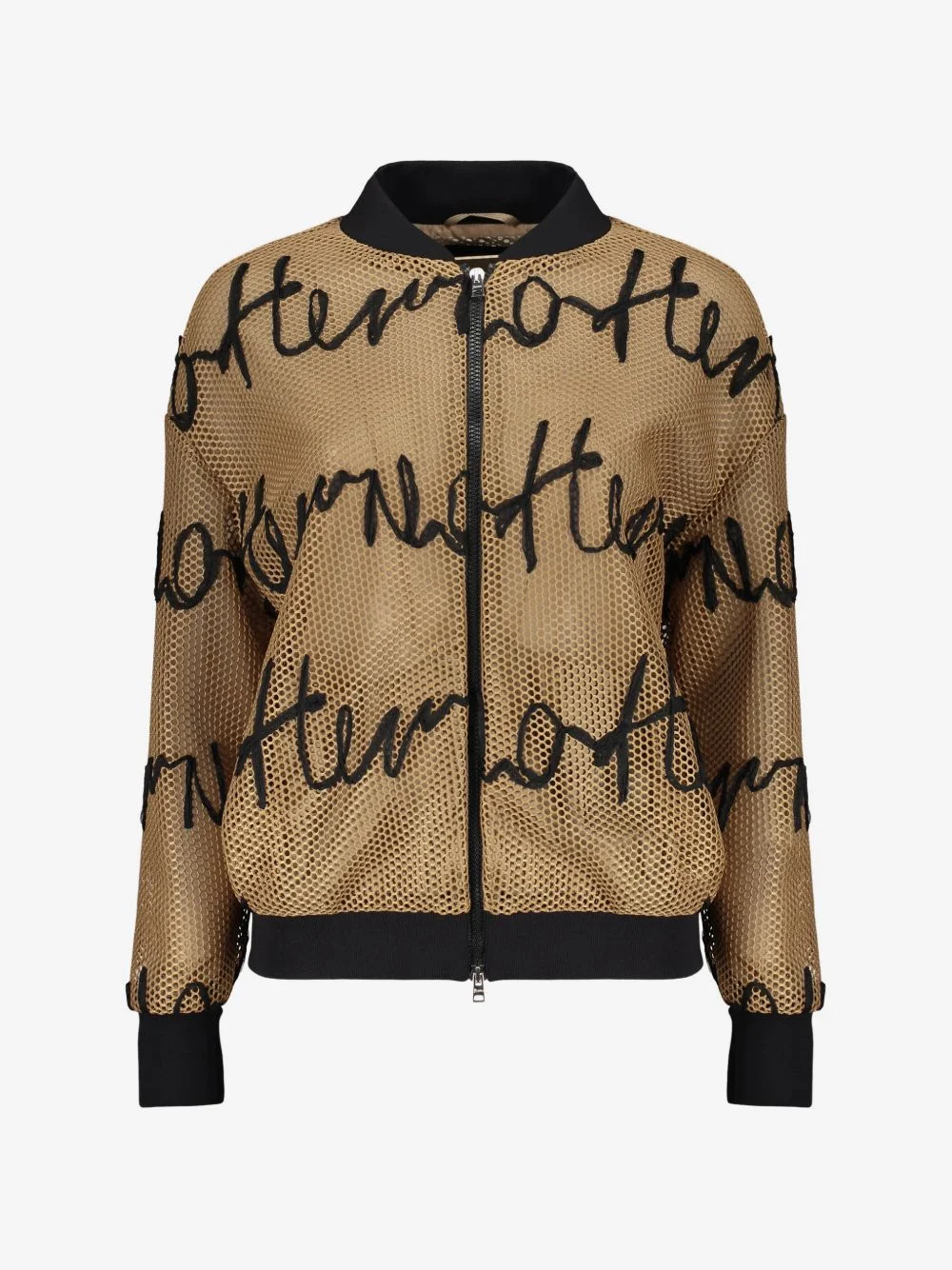 logo-appliqués bomber jacket - 1