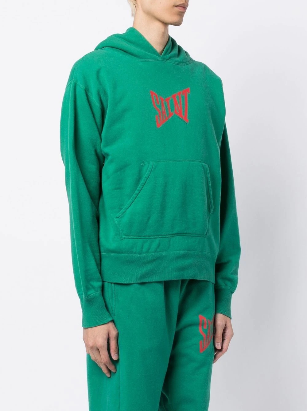 logo-print pullover hoodie - 3