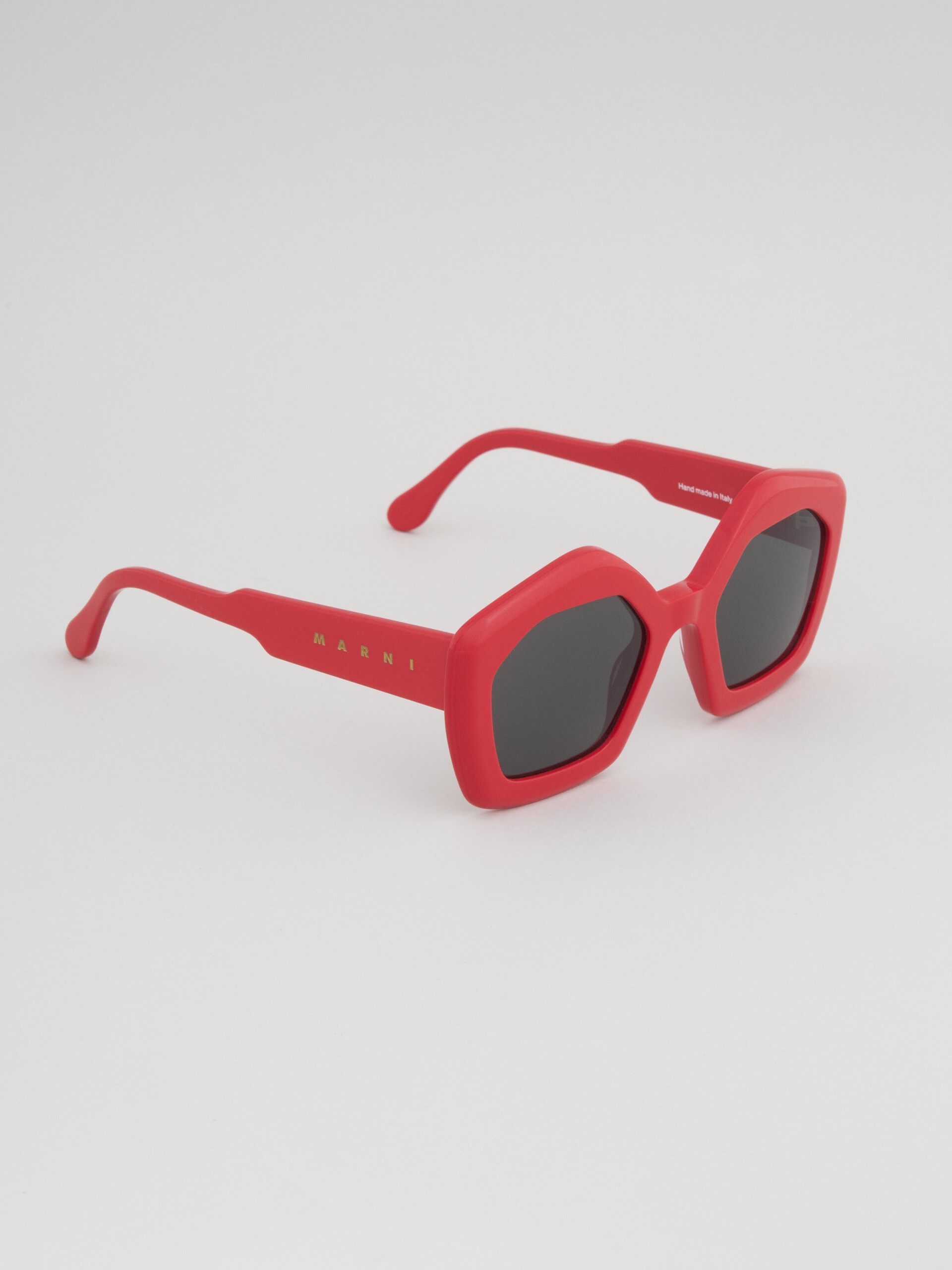 RED ACETATE LAUGHING WATERS SUNGLASSES - 2