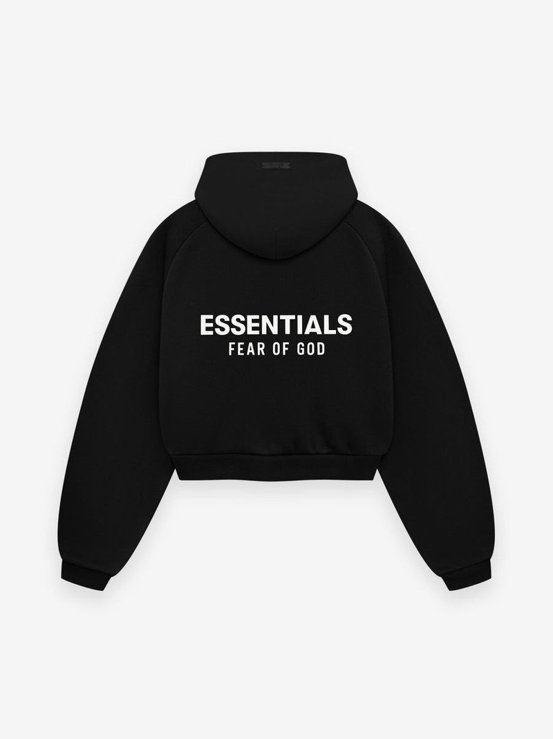 Women's Fleece Cropped Hoodie 2