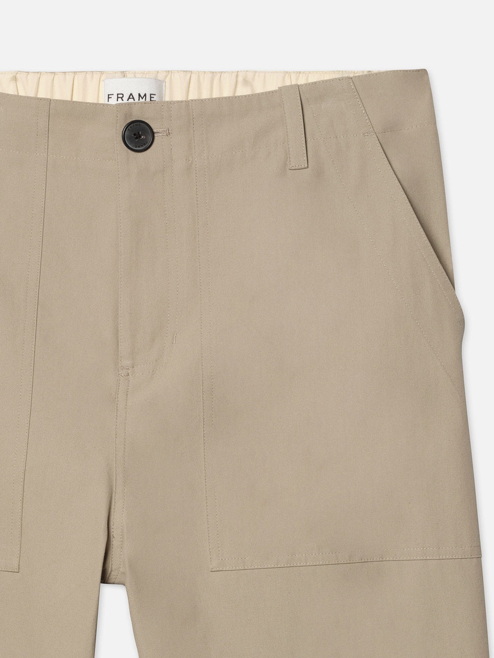 Patch Traveler Pants in Dark Beige - 3