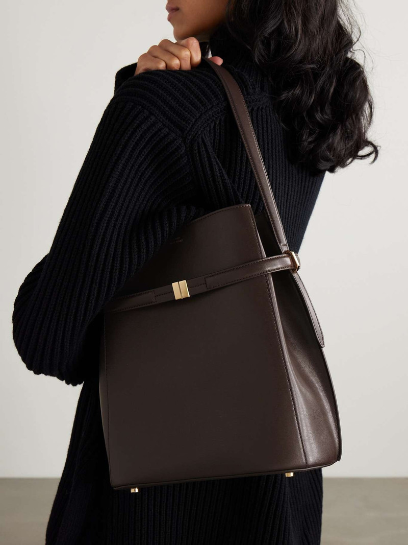 Totême Belted leather tote outlook