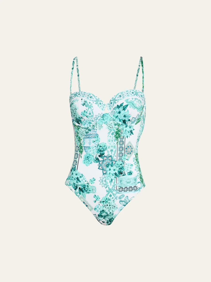 Balearic Bebe Underwire Moulded Cup One-Piece Swimsuit - 1