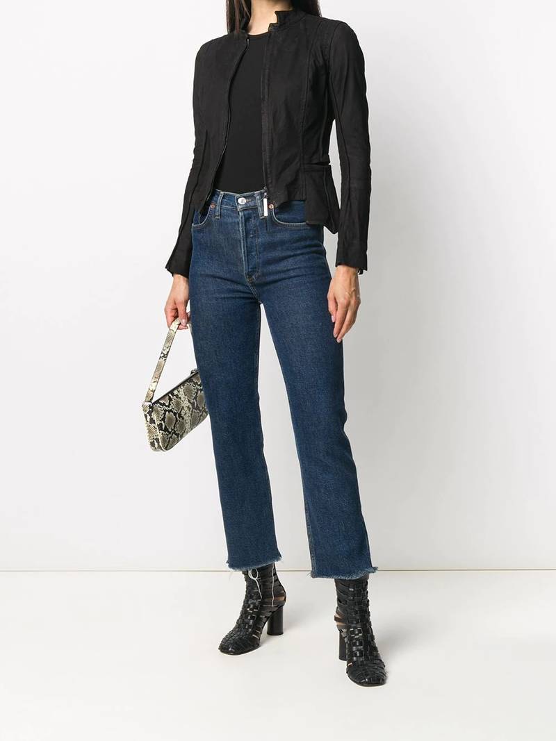 Isaac Sellam fitted zip-up jacket outlook