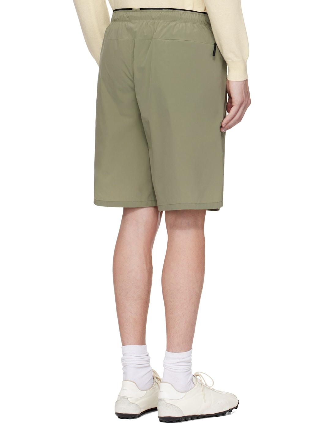 Khaki Matt B Swim Shorts - 3