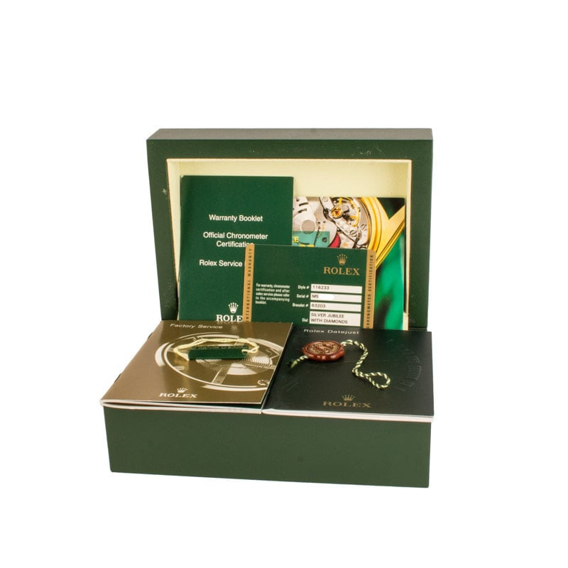 Rolex Datejust Ref 116233 Jubilee Diamond Dial - 4