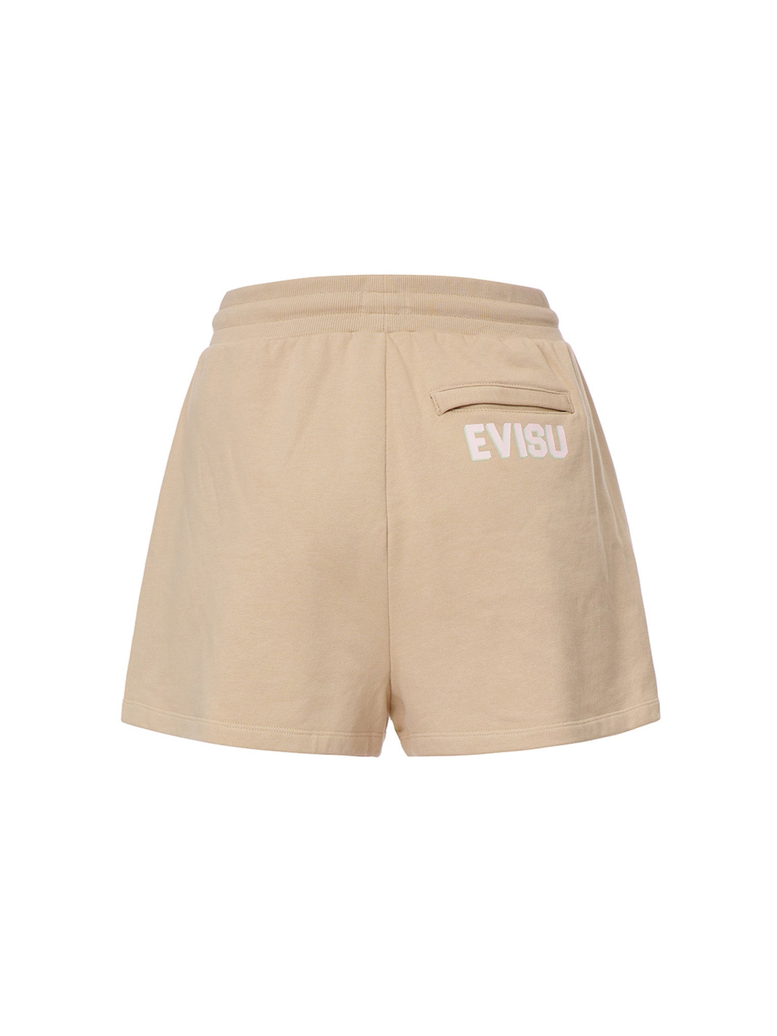 Seagull and Logo Print Sweat Shorts - 16