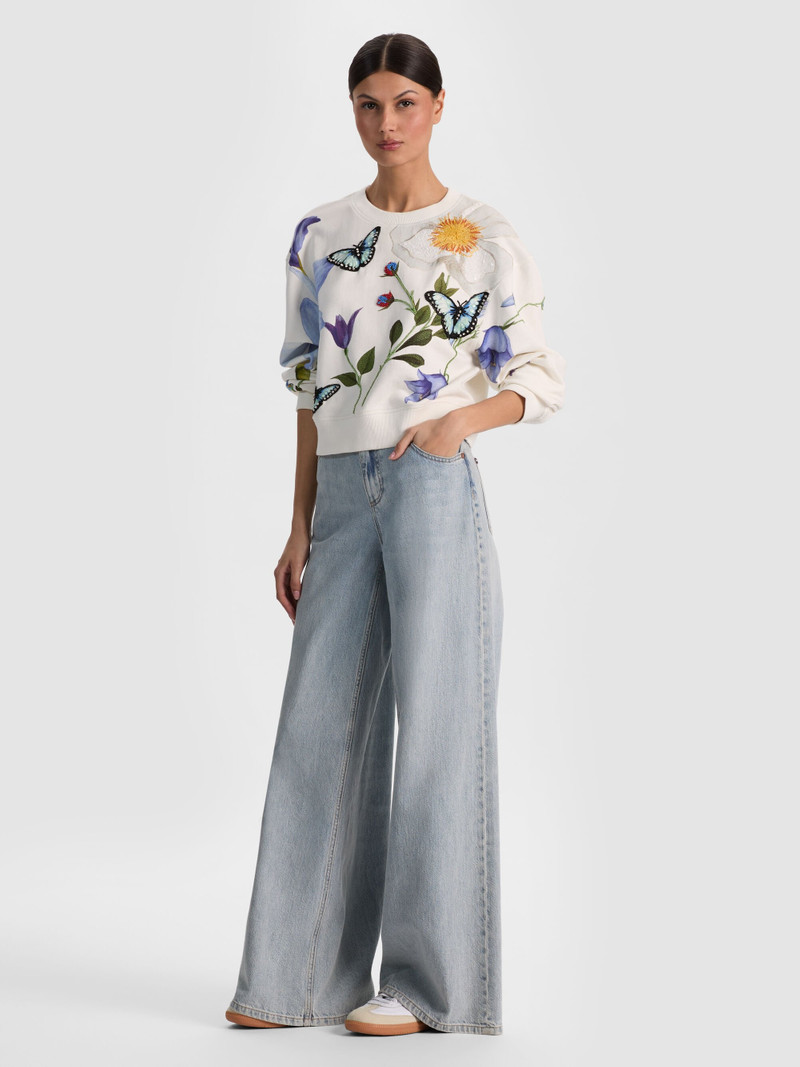 RUSSELL EMBELLISHED CREWNECK SWEATSHIRT 6