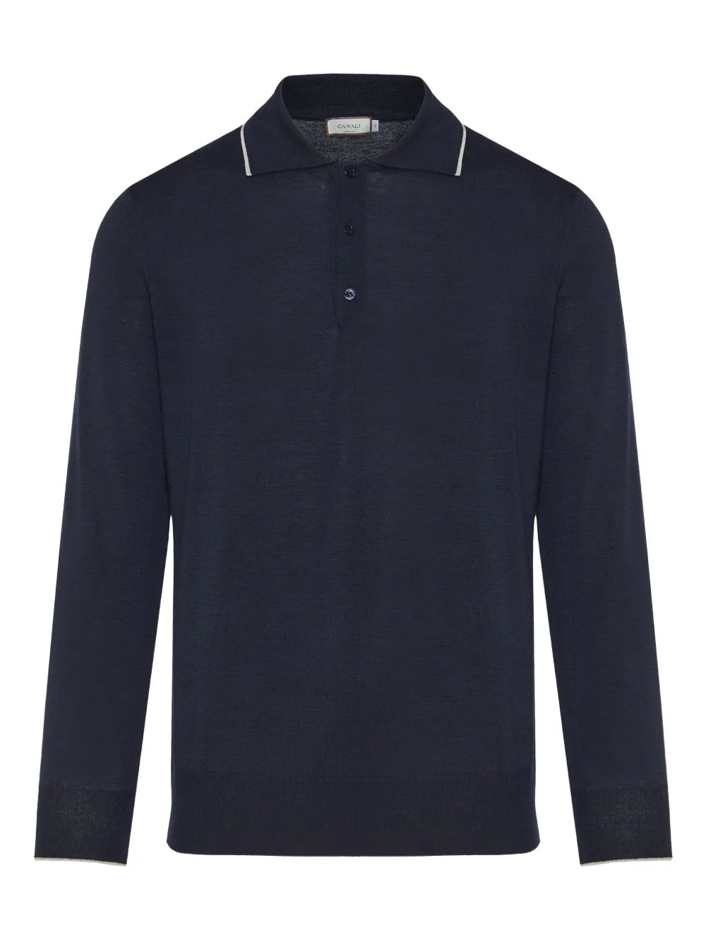 long sleeve polo shirt - 1