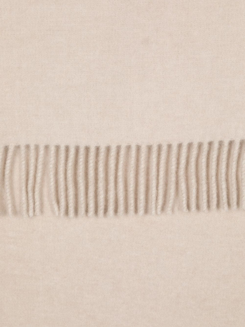Brunello Cucinelli knitted hooded scarf outlook
