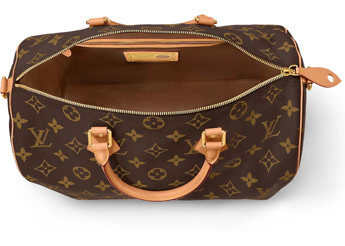 Louis Vuitton Speedy P9 Bandoulière 50 Monogram Leather Brown Monogram - 3