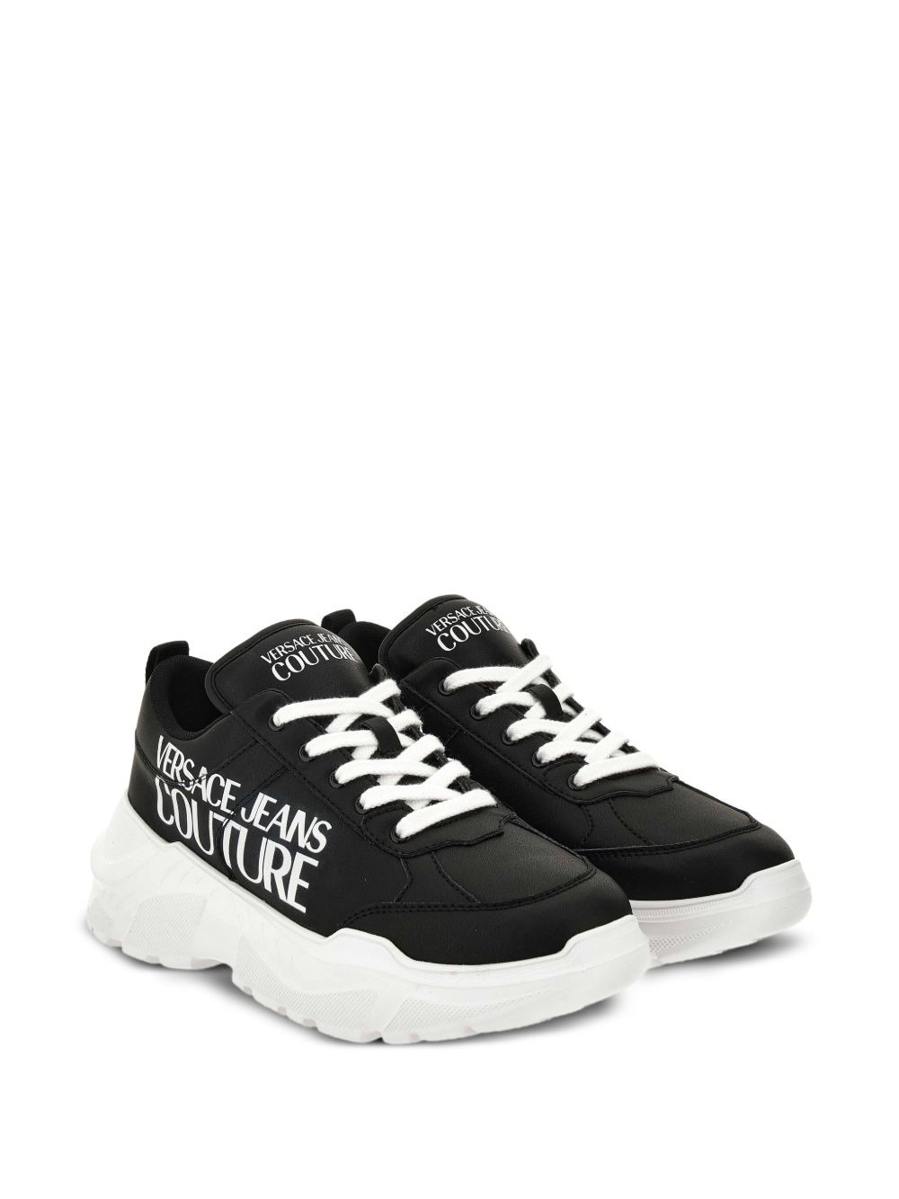logo-print chunky trainers - 2