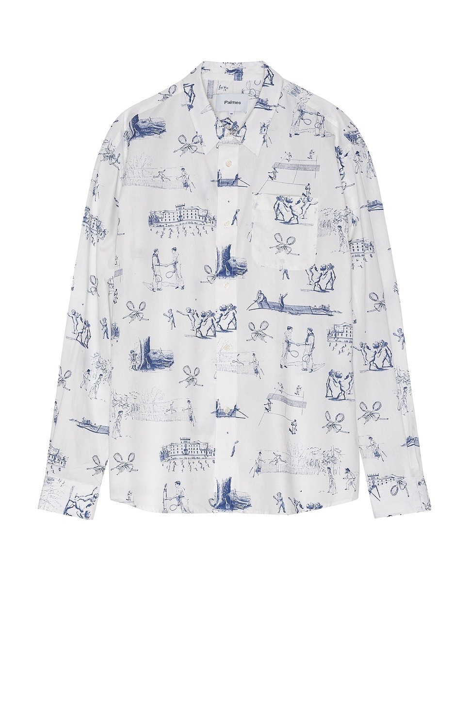 Printed Poplin Shirt - 1