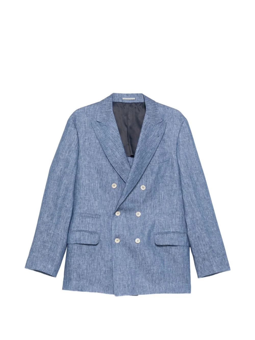 double-breasted pocket jacket - 1