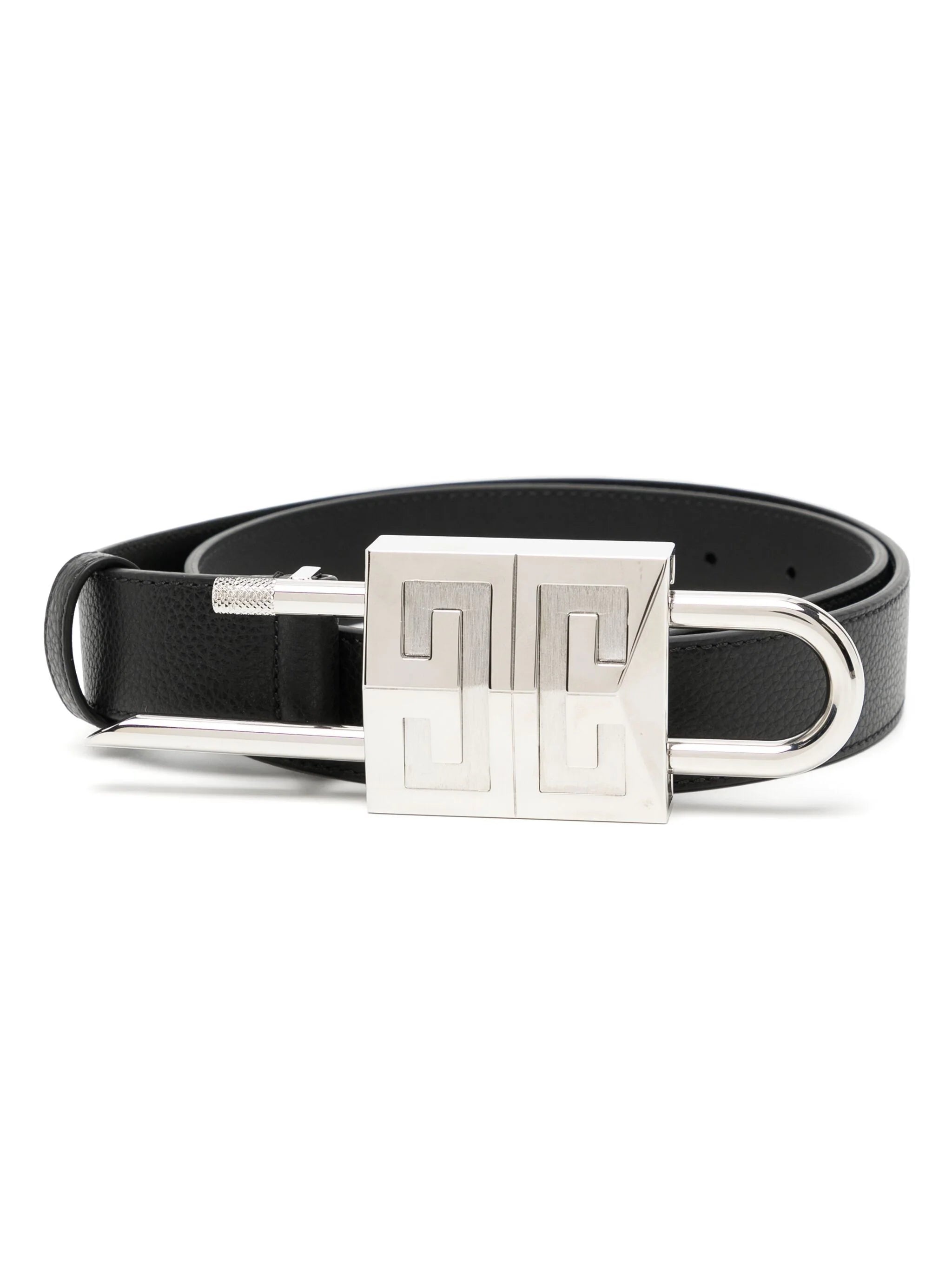 PADLOCK LEATHER BELT - 1