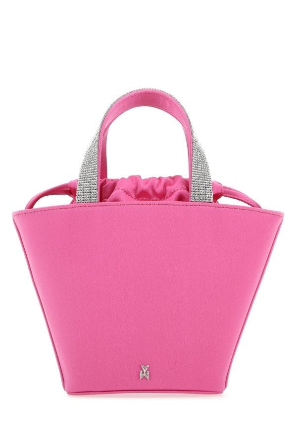 Fuchsia satin Rih handbag - 3