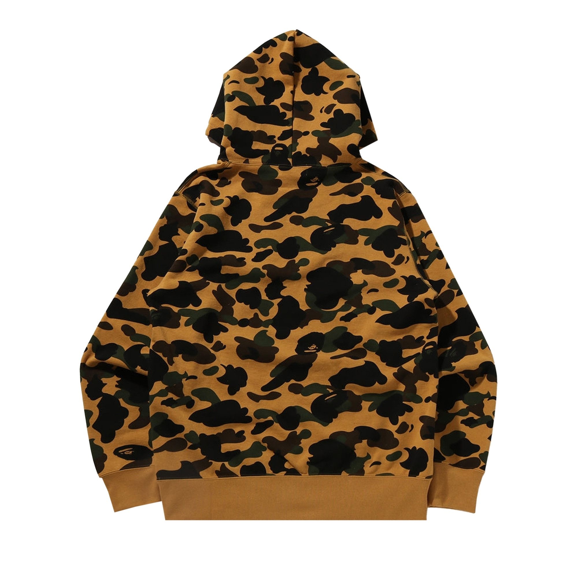 BAPE 1st Camo Pullover Hoodie 'Yellow' - 2