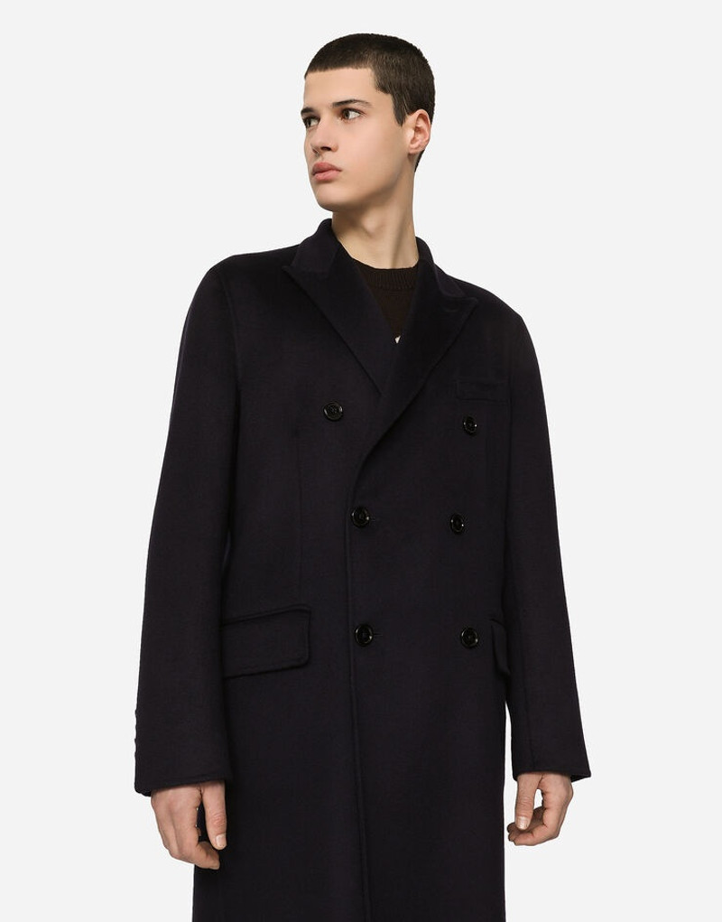 Dolce & Gabbana Double-breasted double cashmere coat outlook