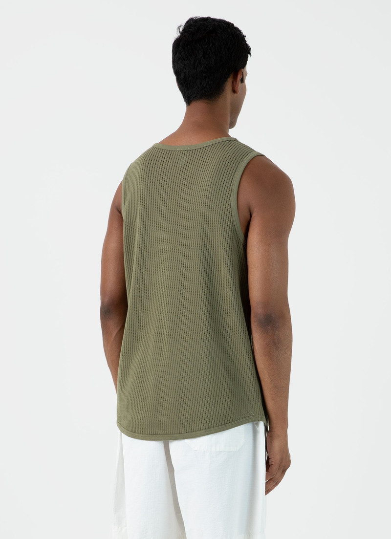 Sunspel x Nigel Cabourn Mesh Vest 5