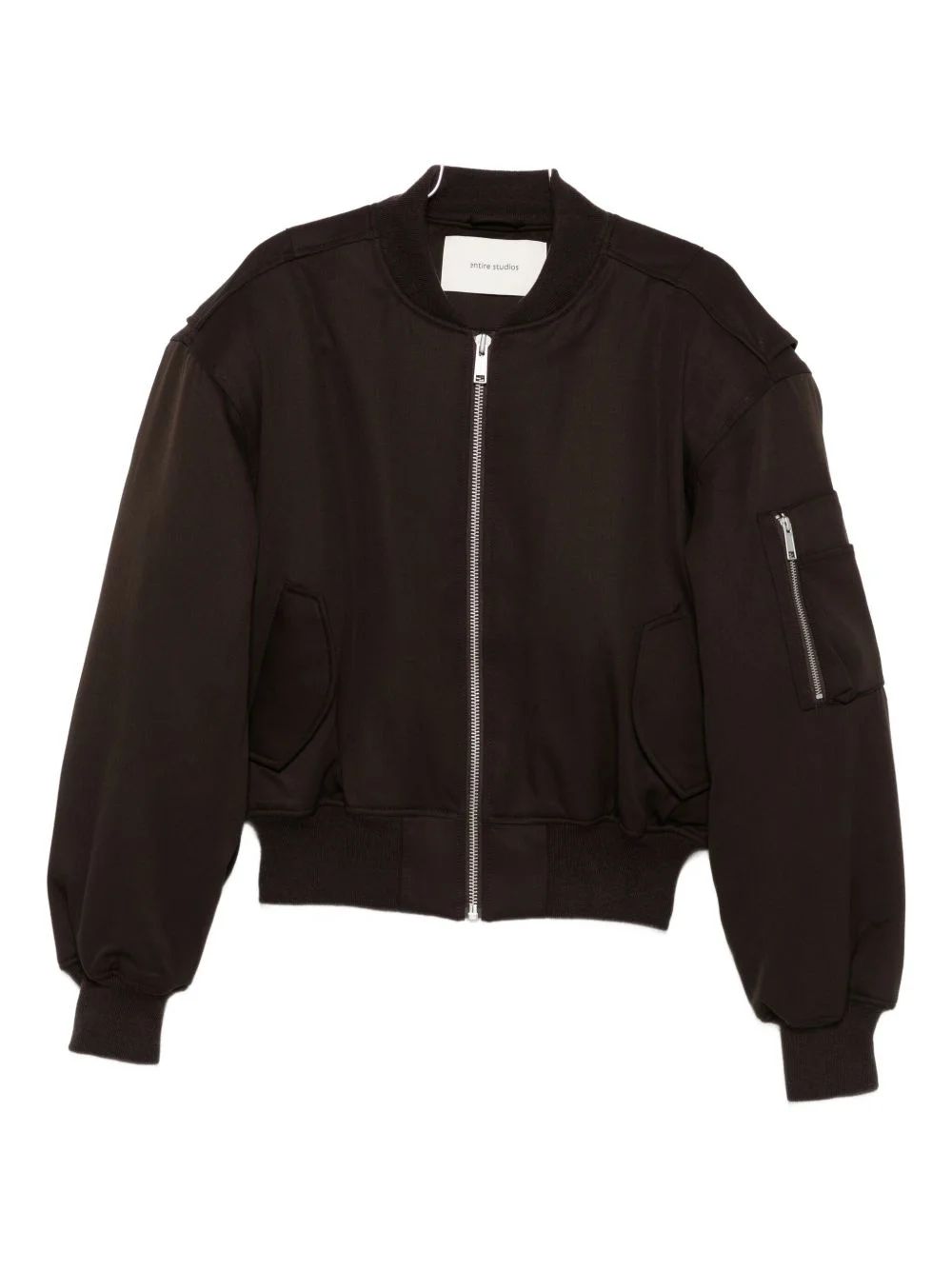 zip bomber jacket - 1