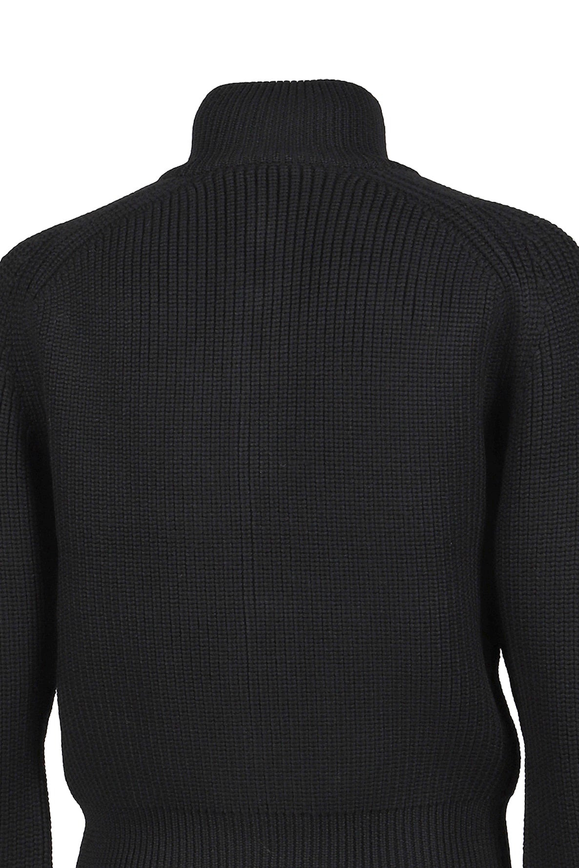 LE CARDIGAN ZIPPE MERINO / BLK - 5