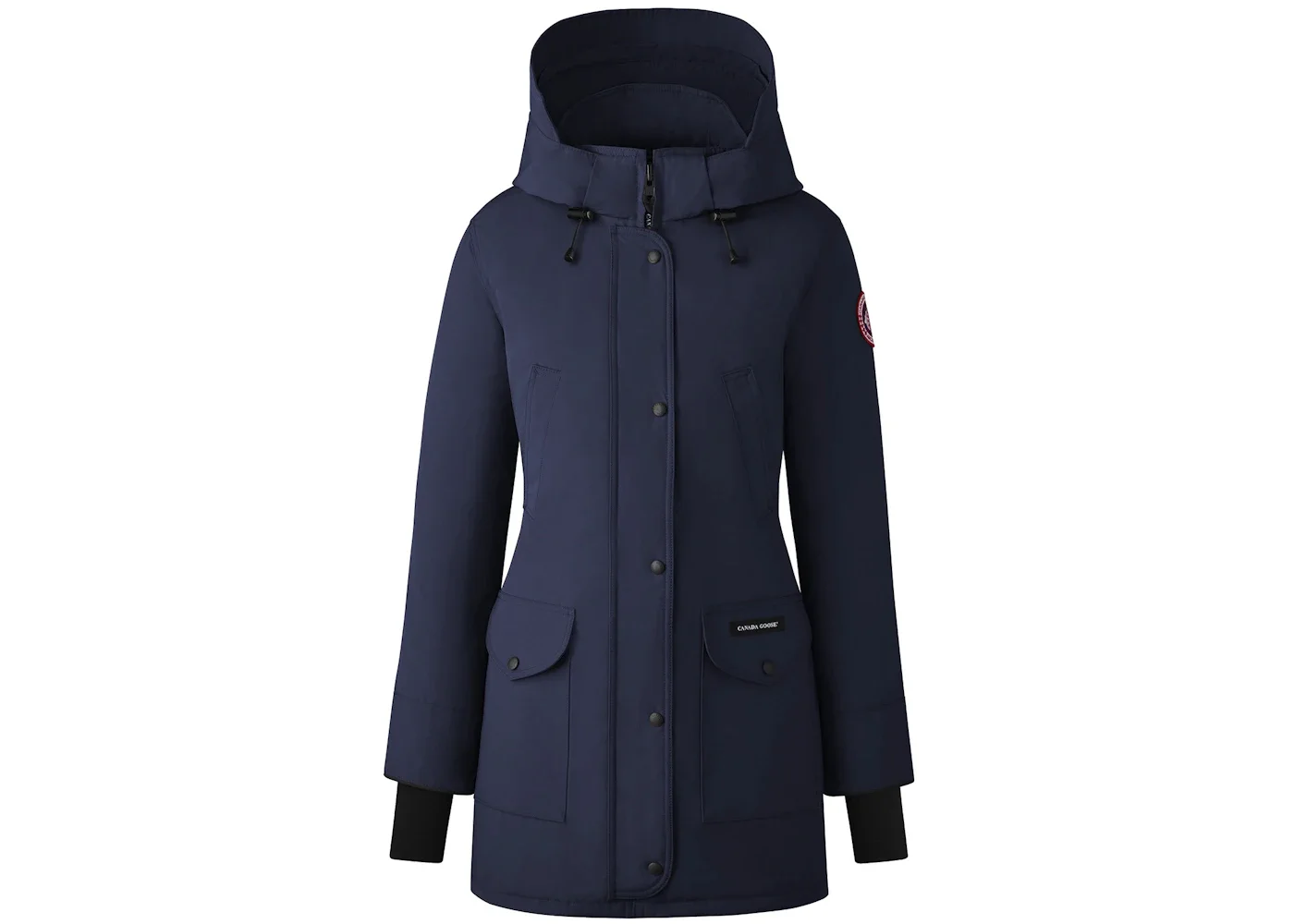 Canada Goose Women's Trillium Parka Heritage Jacket (Classic Fit) Atlantic Navy - 1