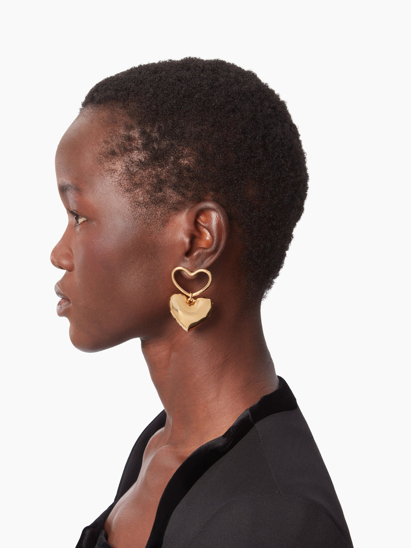 NINA RICCI HEART CHARM EARRINGS outlook