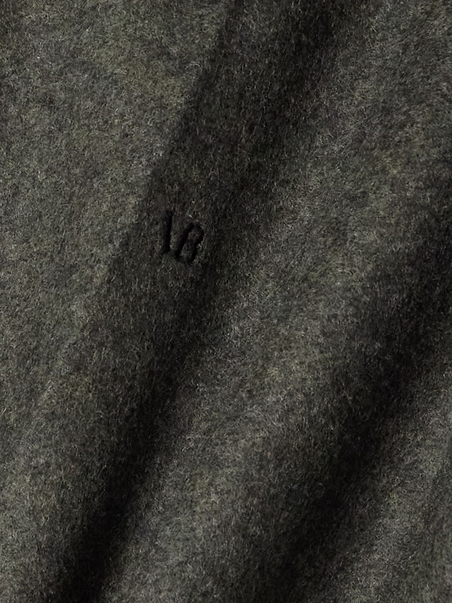Wool shirt Dark green - 5