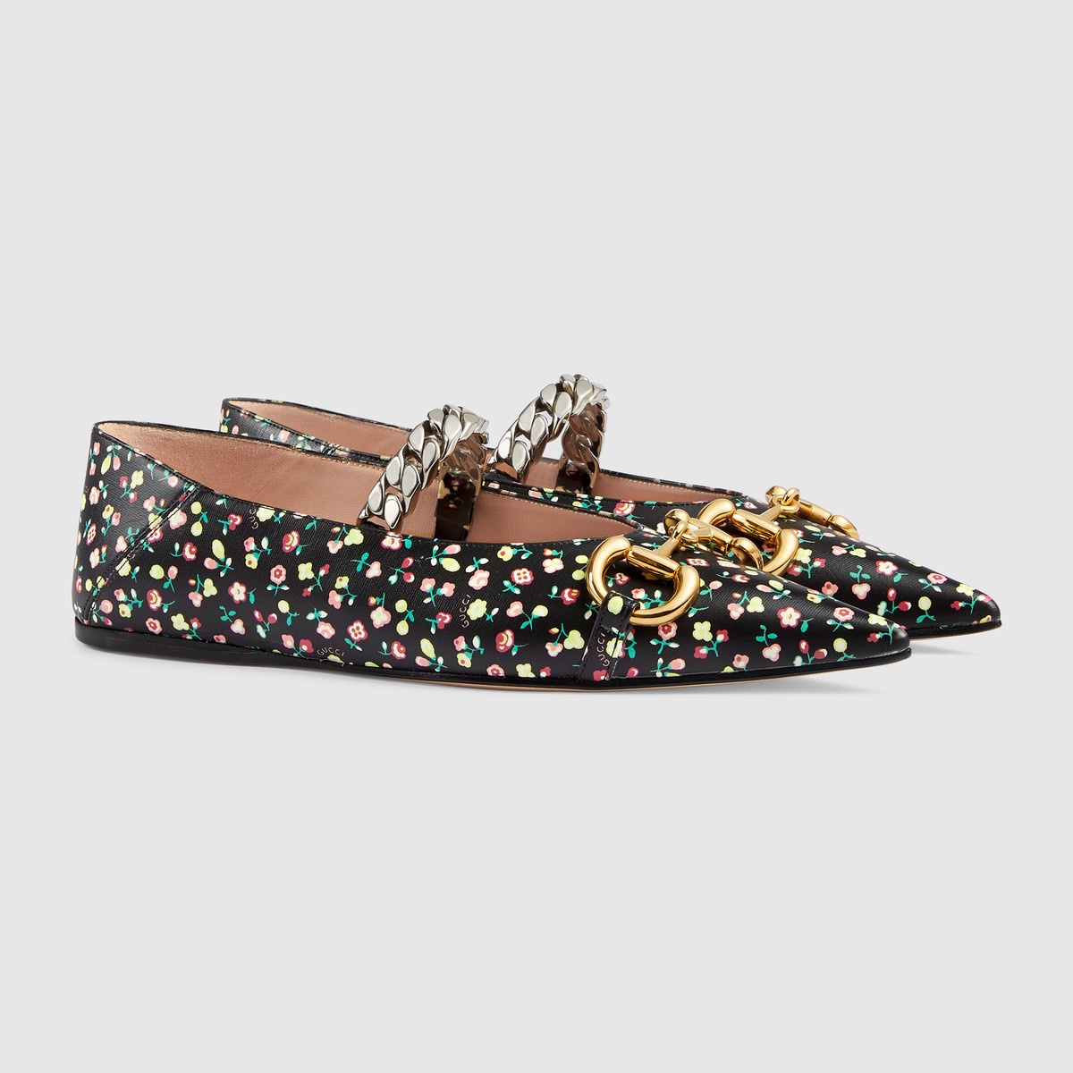 Women's Gucci Liberty floral ballet flat - 2