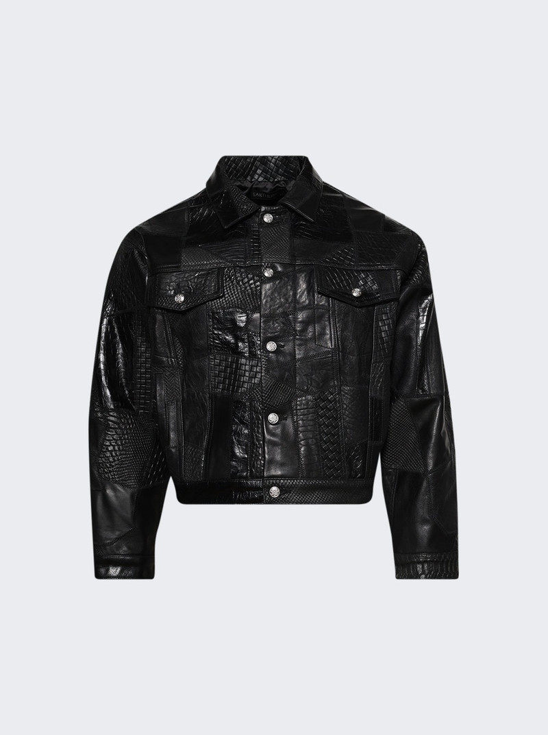 Body Shop Leather Jacket Black 1
