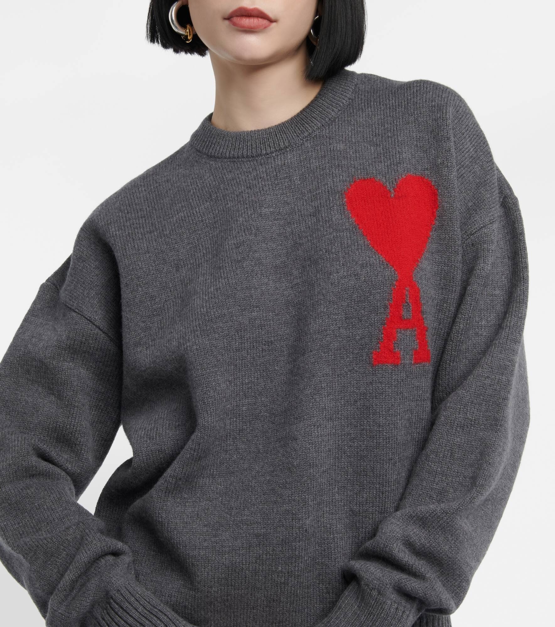 Ami de Cœur wool sweater - 4