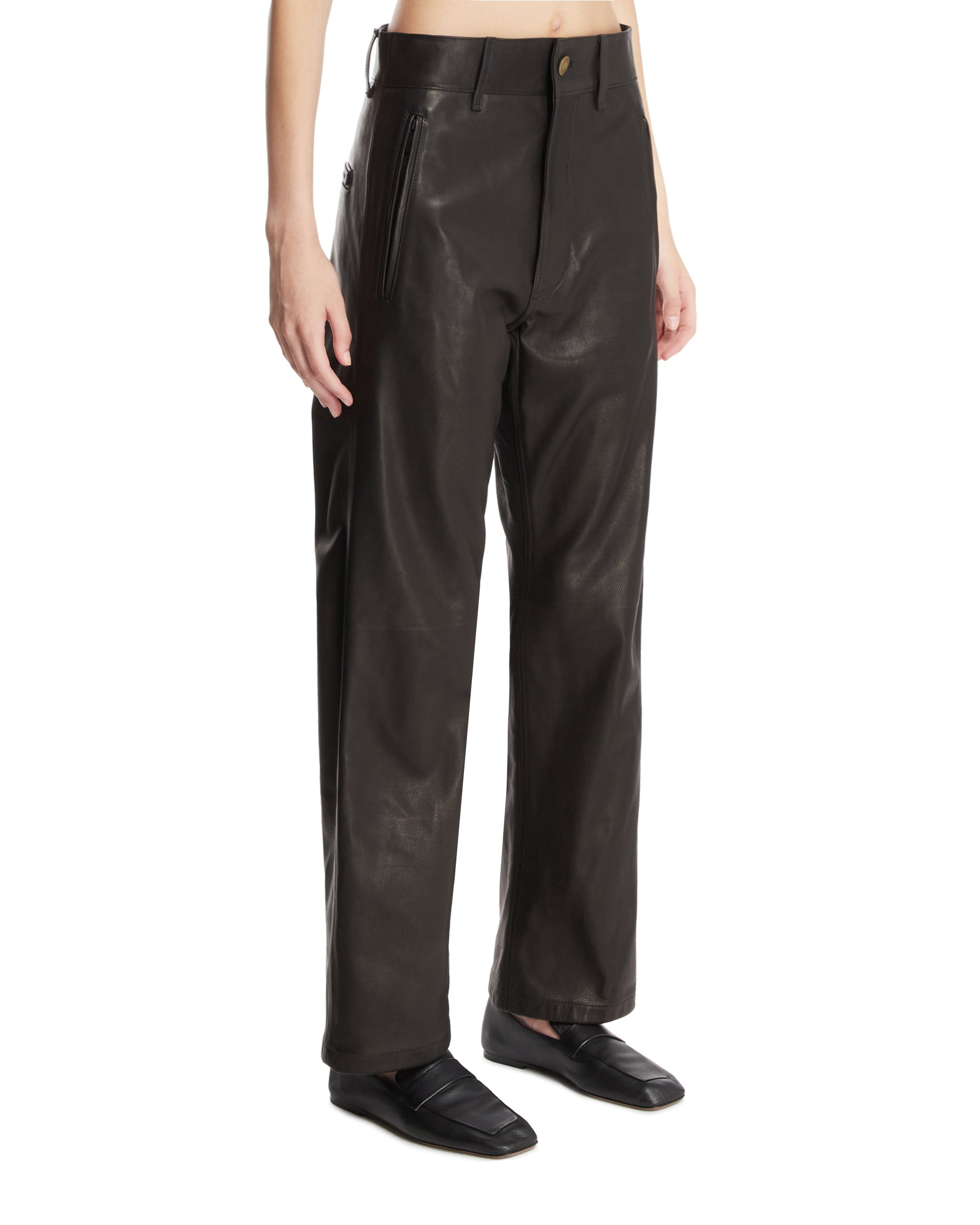 Black Leather Pants - 4