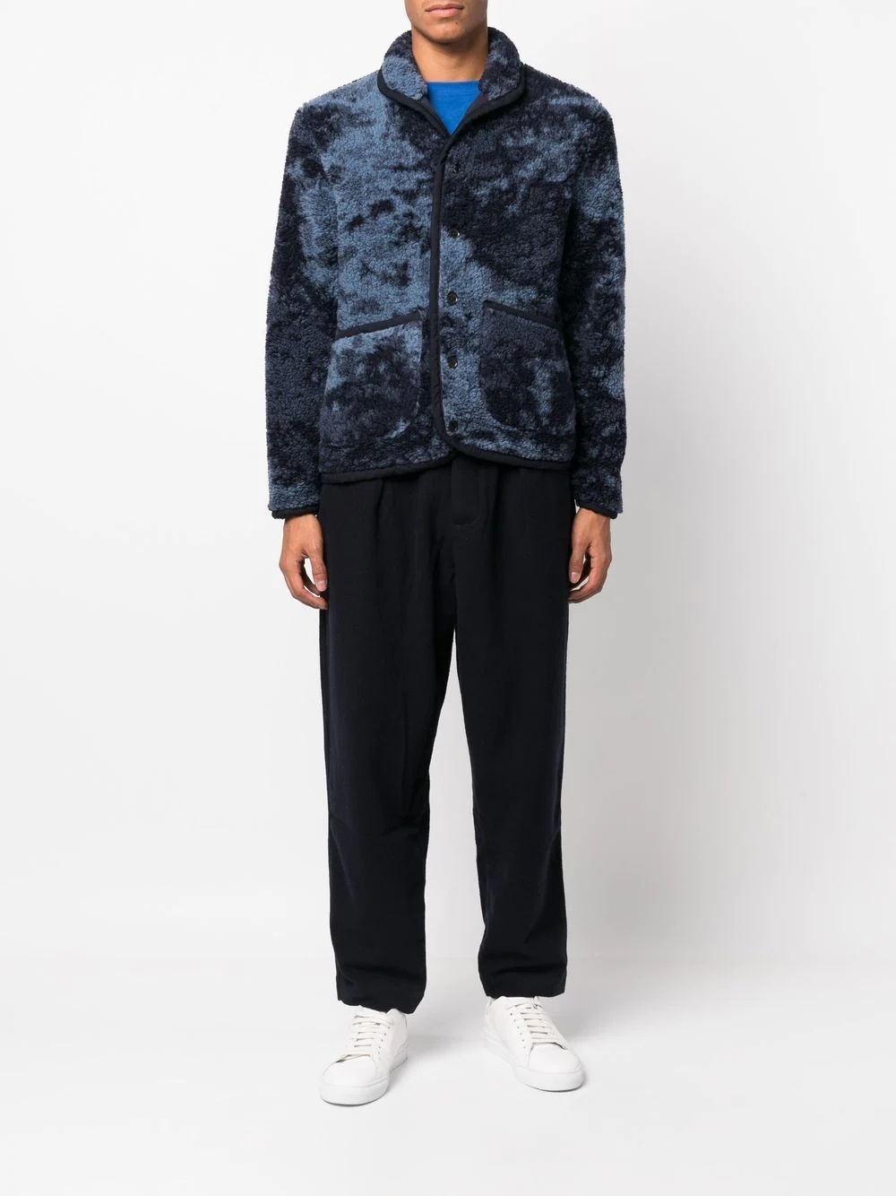 camouflage-print fleece - 2