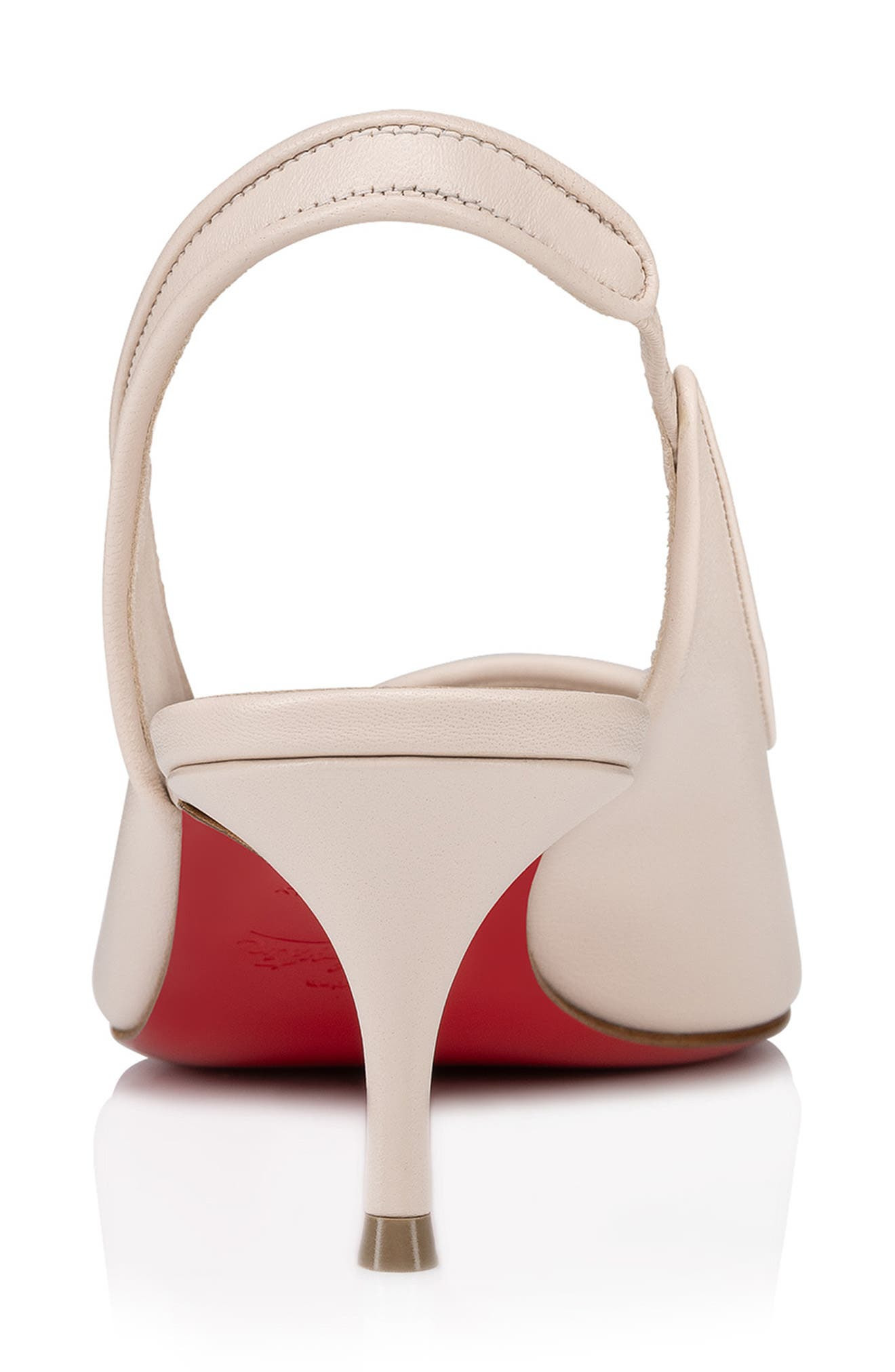 Christian Louboutin Sporty Kate Slingback Pump in Leche/lin Leche at Nordstrom - 7