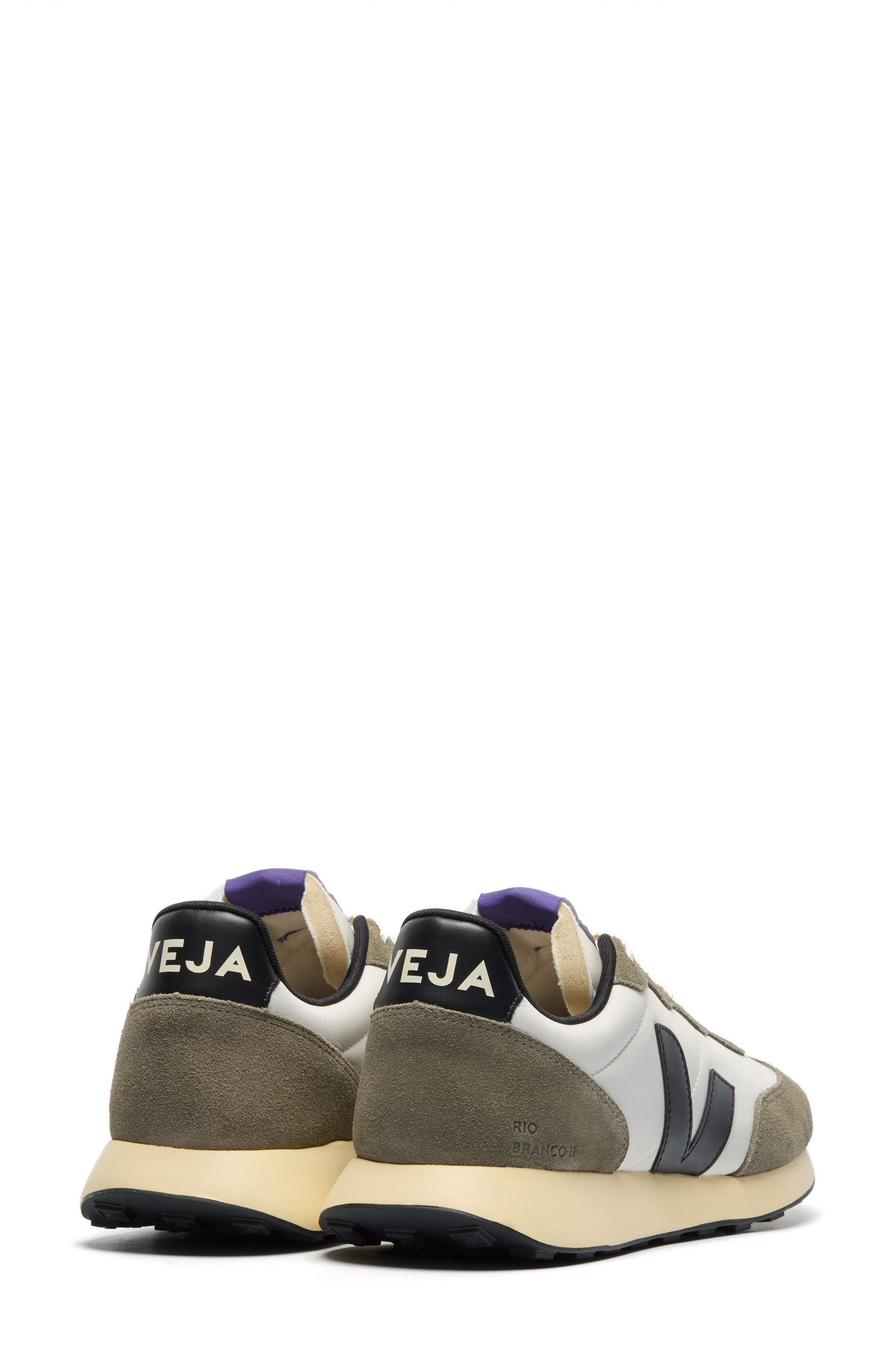 Veja Rio Branco II Alveomesh Sneaker in Natural Black Khaki at Nordstrom - 2
