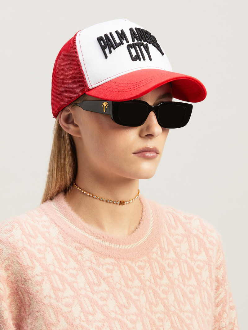 Palm Angels Milano Stud Cardigan outlook