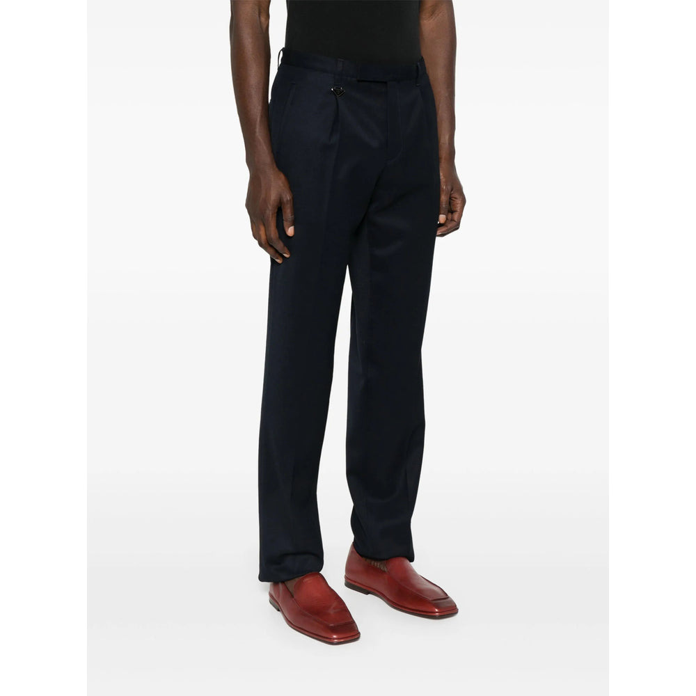 Prada Blue Trousers - Tailored Trousers Men - 3