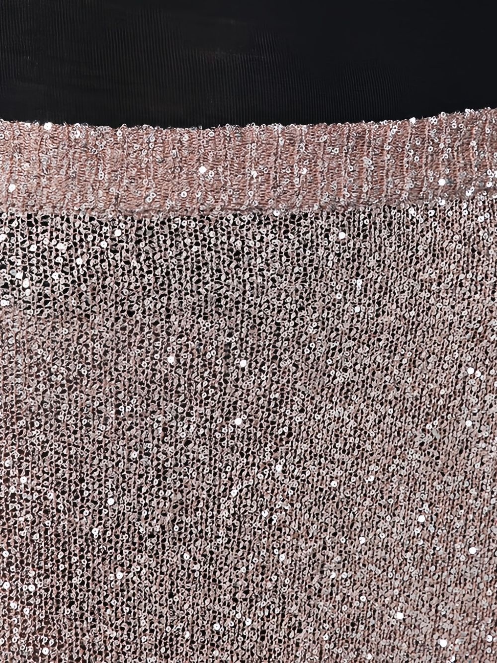 glitter-detailing skirt - 6