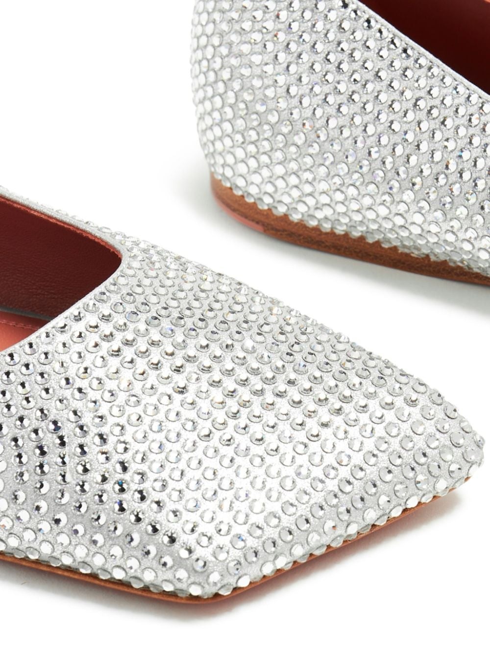 Ane crystal-embellished ballerina shoes - 5