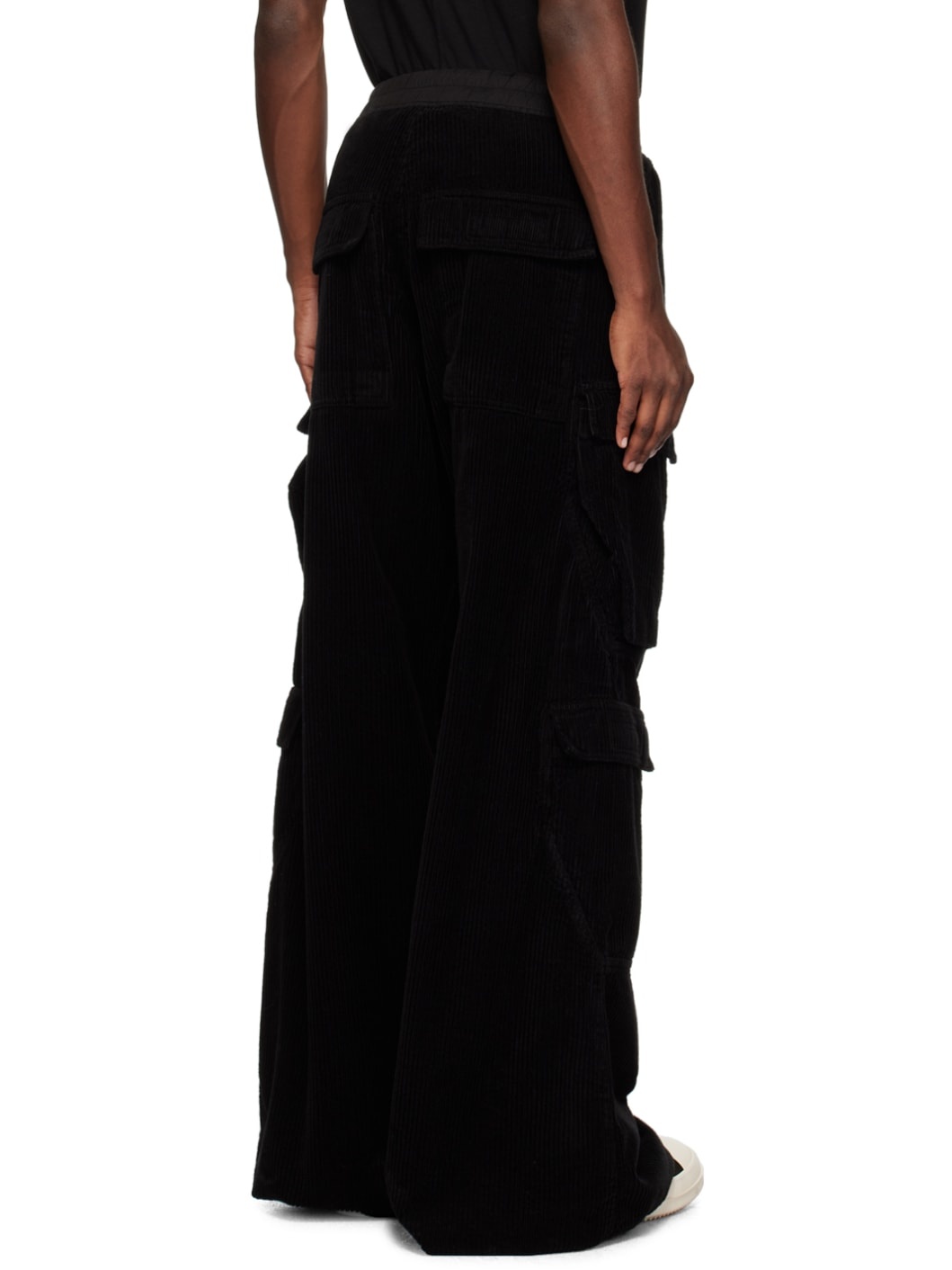 Black Double Jumbo Belas Cargo Pants - 3