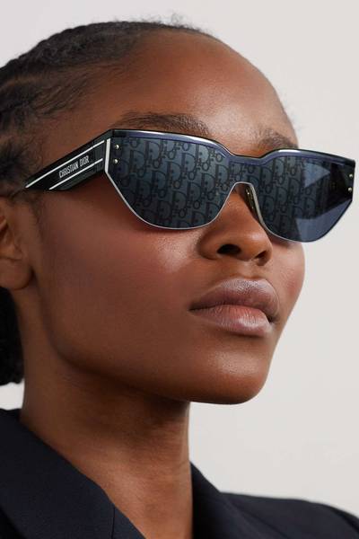 Dior DiorClub M3U D-frame acetate and gold-tone sunglasses outlook