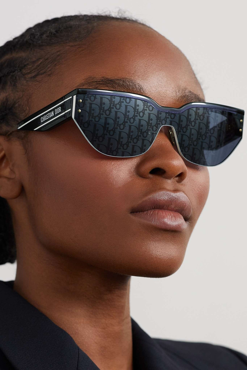 Dior DiorClub M3U D-frame acetate and gold-tone sunglasses outlook