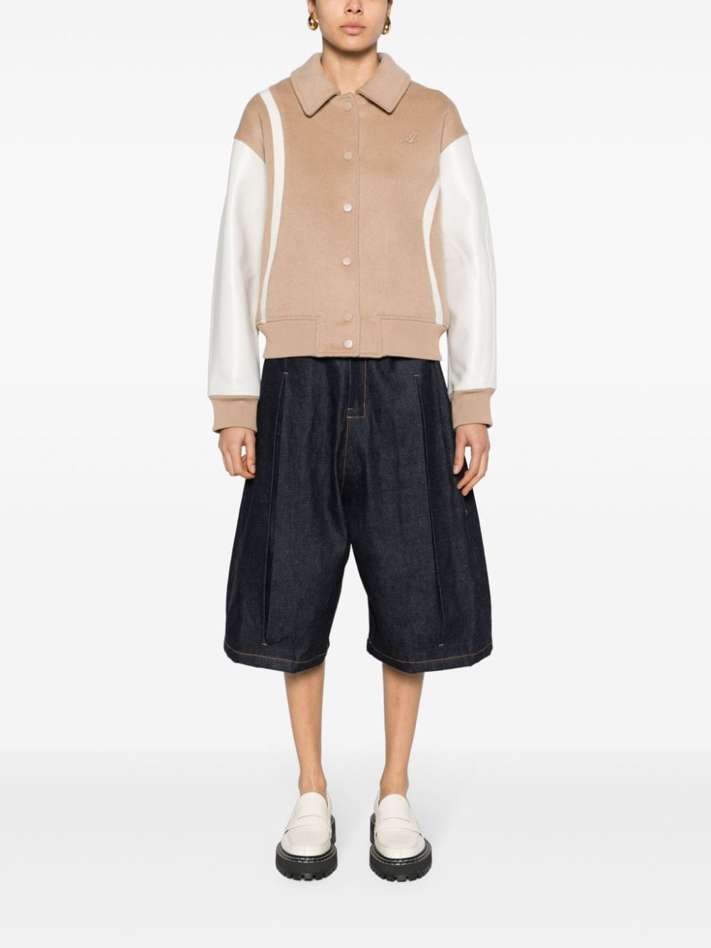Bay wool-blend varsity jacket - 2